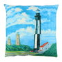 Aberto Design Cojín Multicolor 43 x 43 cm con Relleno de Silicona